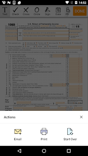 Form 1065 for IRS: Sign Income Tax Return eForm - náhled