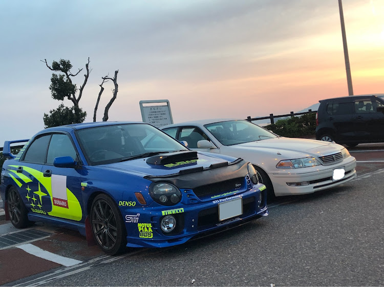 インプレッサ WRXのドライブ・車好きの集まり・愛車撮影・二丈パーキングエリアに関するカスタム事例の投稿画像2枚目