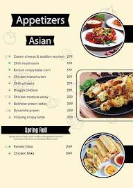 Amrita Amore menu 1