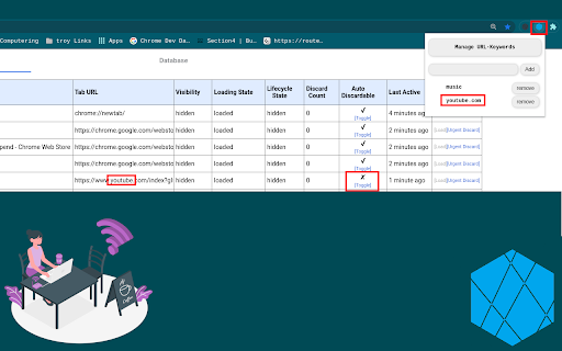 DoNotDiscard - Disable tab discard/suspend