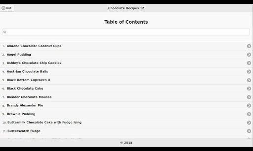 Chocolate Recipes 12