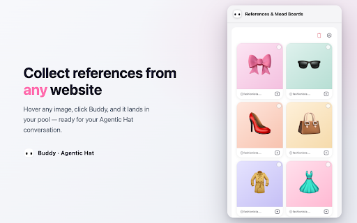AI Mood Board Collector — Buddy screenshot 1