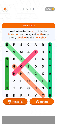 Screenshot Bible Verse Search-Word Search