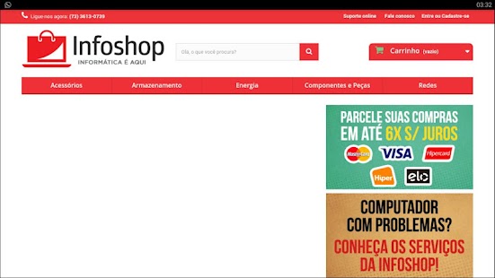 Infoshop Informática - náhled