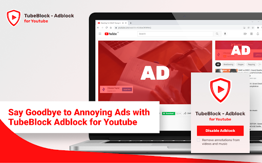 TubeBlock - Adblock for Youtube