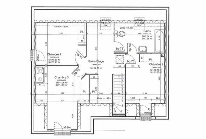  Vente Terrain + Maison - Terrain : 830m² - Maison : 125m² à Breuilpont (27640) 