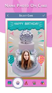 Happy Birthday-Song with name, photo on Bday cake 2.1 APK + Mod (Free purchase) for Android