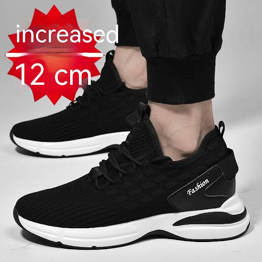 Title 6, Mens Sports Mesh Shoes with Internal Height In...