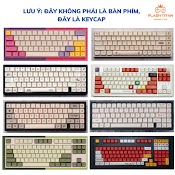 Keycap Nhựa Pbt Cao Cấp, Nút Phím Lắp Cho Bàn Phím Cơ Dùng Để Custom Bàn Phím Cơ