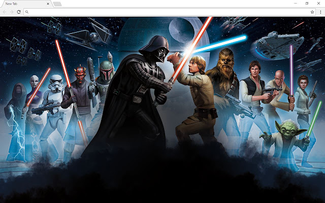 Star Wars New Tab & Images