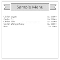 Faizan Chicken Biryani Shop menu 1