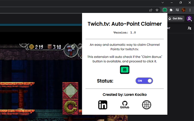 Twich.tv: Auto-Point Claimer Preview image 2