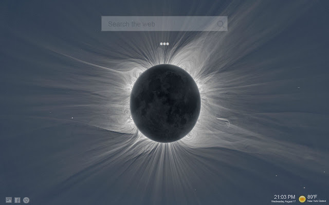 Solar Eclipse Backgrounds New Tab