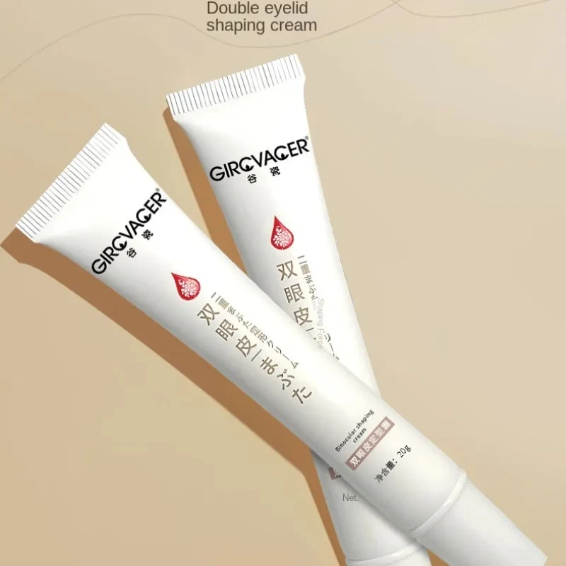 Creme para pálpebras duplas natural, invisível e duradouro. Obtenha uma aparência sem costura e cílios mais definidos.