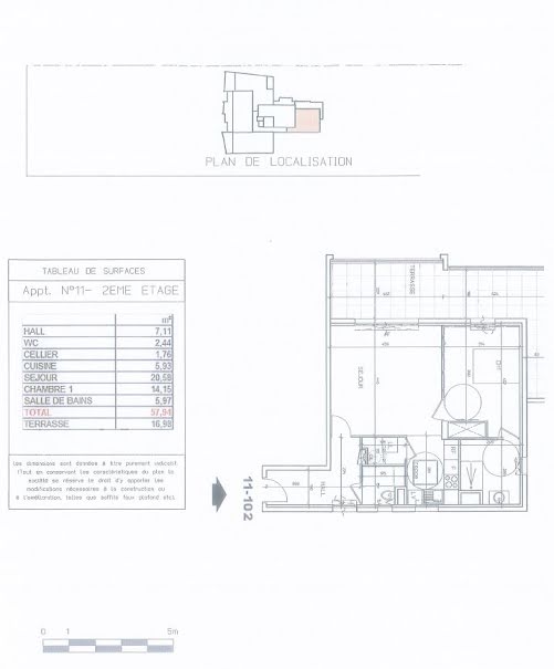 Vente appartement 2 pièces 57.26 m² à Saint-raphael (83700), 425 000 €