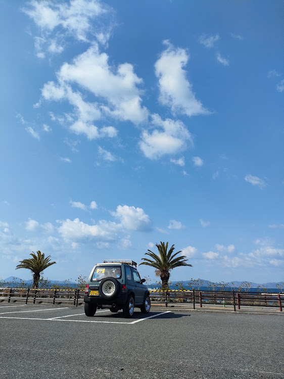 パジェロミニのパジェロミニのある生活・ヤシの木・海・青空・愛媛散歩に関するカスタム事例の投稿画像5枚目