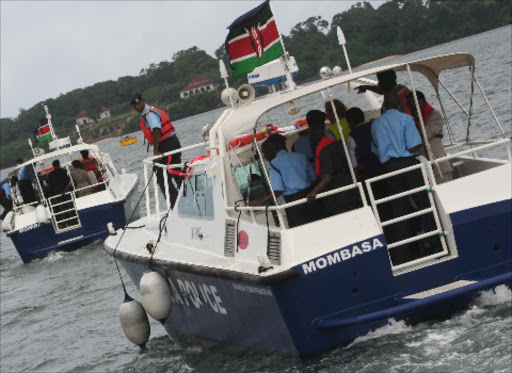 Police speedboats patrol the Coastal waters including Vanga at the South and Kiunga in 2011