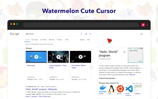 Cute Cursors - Custom Cursor for Chrome™