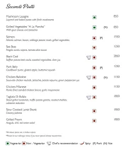 Caprese - Shangri-La Hotel menu 4