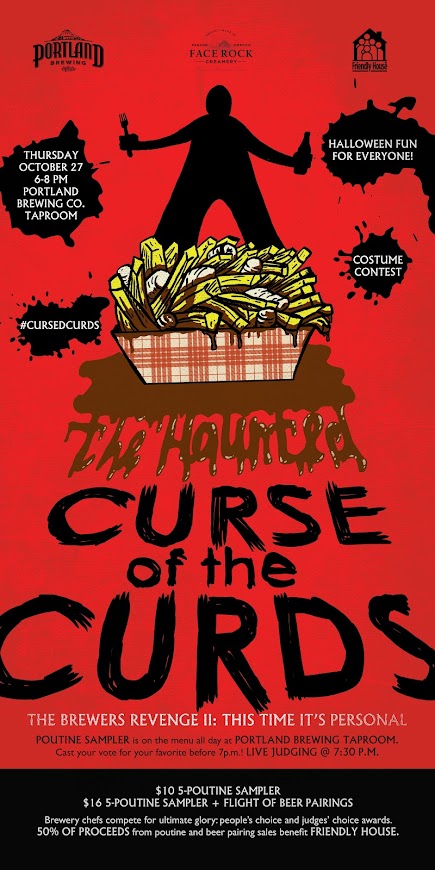 Curse of the Haunted Curds 2016 at Portland Brewing