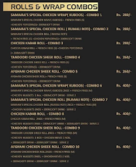 Samaira’s Delicacy menu 3