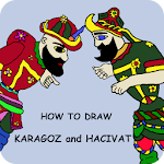 Cover Image of Download How to Draw Karagoz and Hacivat 1.05 APK