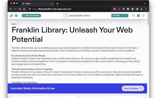 franklin-web-extension