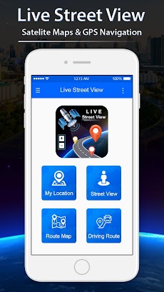 Live Street View - GPS Navigation Satellite Viewのおすすめ画像1
