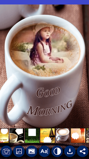 Good Morning Photo Frame