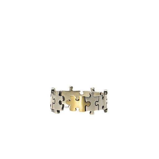 Title 2, New Personalized Creative Splicing Ring, Design...
