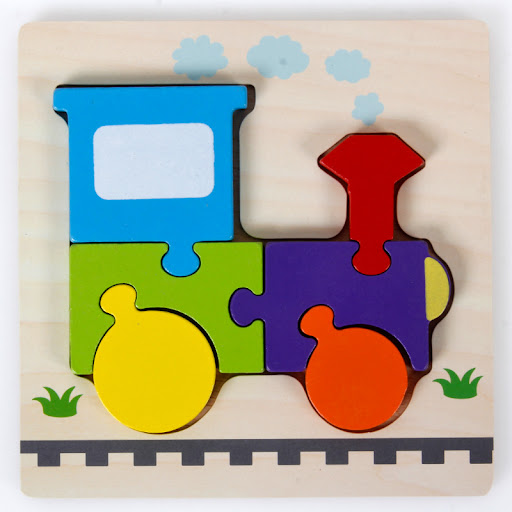 Title 12, 3D Wooden Toys for Children Early Education Puz...
