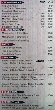 Desi Tadka  Family Resturant menu 1