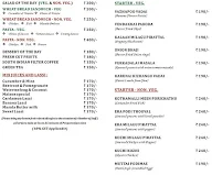 Maison Perumal menu 1