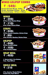 Wfc Western fried chicken menu 3