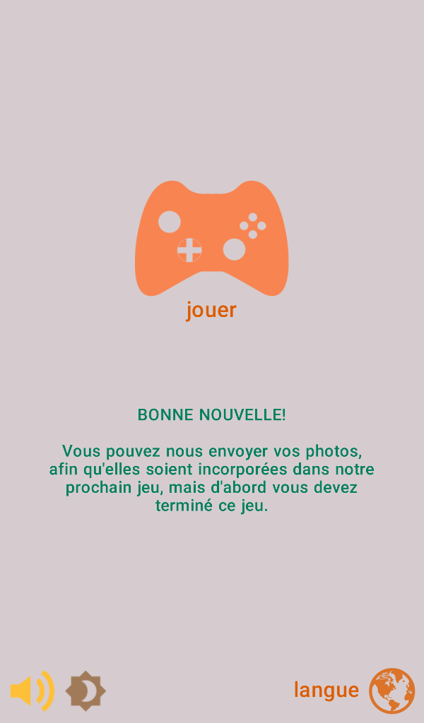 Android application 3 Pics 1 Key Word screenshort