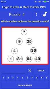 NEW Logic & Math Puzzles PRO 2020 Screenshot