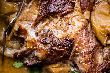 Apple Cider-Braised Pork Shoulder