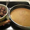 Thumbnail For All The Meatballs Fried And In A Bowl Waiting For The Gravy To Thicken. 10/25/12