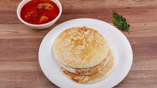 Dosa With Chicken Curry