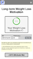 Weight Loss Motivator Screenshot