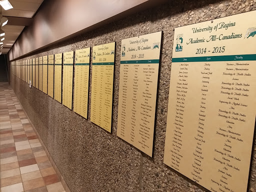 U of R Academic All-Canadians Plaques