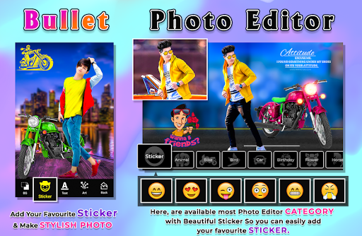 Bullet Bike Photo Editor