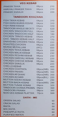 Haji Saheb Restaurant menu 3