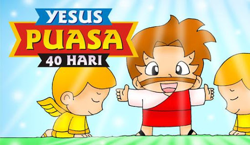 Komik Alkitab YESUS Puasa 40Hr