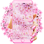 Cover Image of Tải xuống Sakura Flower Keyboard Theme 10001001 APK