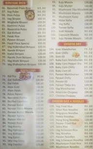 Food Plaza menu 2