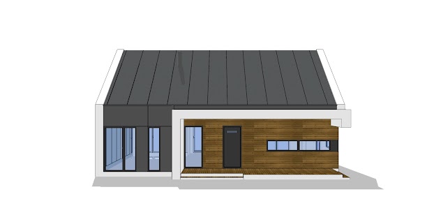 Elewacja nr 1 projektu domu N-151