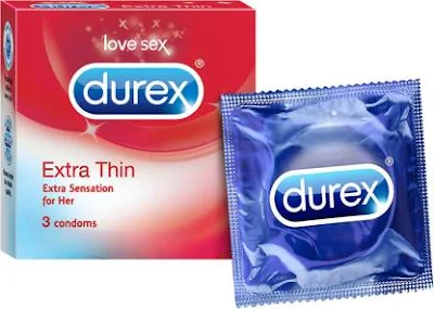 Durex Extra Thin Condom - 3 pcs