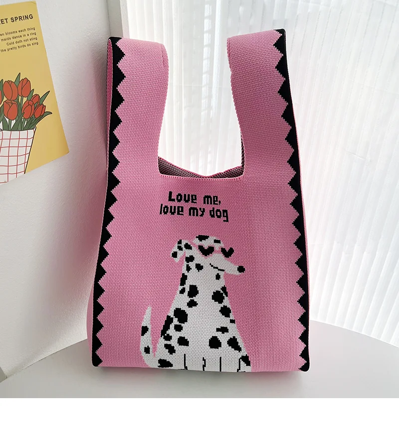 Title 15, Nouveau sac à main tricoté Art Forest, accessoi...