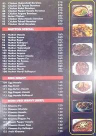 Agra Restaurant menu 4
